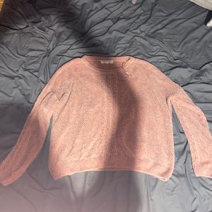 Soft pink sweater